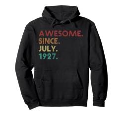 Awesome Since Juli 1927 Funny 98th Birthday Pullover Hoodie von Birthday Accessories