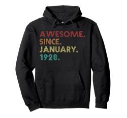 Fantastisch seit Januar 1928 Lustiger 97. Geburtstag Pullover Hoodie von Birthday Accessories