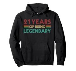 21. Geburtstag Lustiger Geburtstag in 21 Jahren als legendärer Geburtstag Pullover Hoodie von Birthday Apparel For Men Women Kids