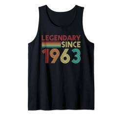 61 Jahre bDay Funny 1963 61. Geburtstag (61 Jahre) Tank Top von Birthday Apparel