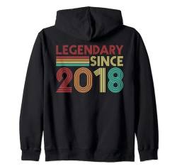 Funny, 6 Jahre, Geburtstag 2018, 6. Geburtstag, 6 Jahre Kapuzenjacke von Birthday Apparel