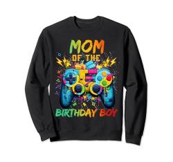 Mom of the Birthday Boy Matching Video Game Birthday Party Sweatshirt von Birthday Gamer Shirt Matching Family Video Game