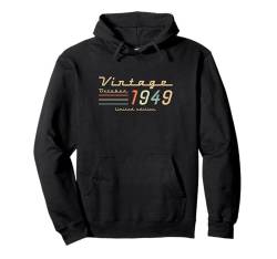 Geschenke zum 75. Geburtstag für Männer Oktober 1949 75 Jahre alt Geburtstag Pullover Hoodie von Birthday Outfits For Men Legendary Man's October