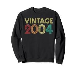 20. Geburtstag Vintage 2004 BDay 20 Year Old Birthday Sweatshirt von Birthday Vintage Accessories