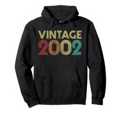 22. Geburtstag Vintage 2002 BDay 22 Jahre alt Geburtstag Pullover Hoodie von Birthday Vintage Accessories