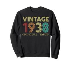 Originalteile zum 86. Geburtstag, Jahrgang 1938, 86 Jahre alt Sweatshirt von Birthday Vintage Accessories