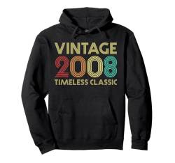 16. Geburtstag von BDay Vintage 2008 Timeless Classic, 16 Jahre alt Pullover Hoodie von Birthday Vintage Apparel