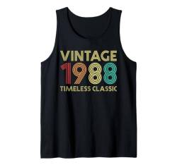 36th BDay Vintage 1988 Timeless Classic Geburtstag, 36 Jahre alt Tank Top von Birthday Vintage Apparel