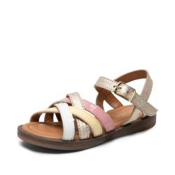 Bisgaard Aline Flat Sandal, Gold, 28 EU von Bisgaard