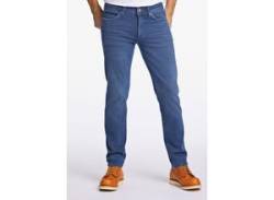 5-Pocket-Jeans BISON "BISON Jeans" Gr. 32, Länge 34, pure navy Herren Jeans von Bison