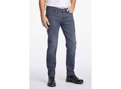5-Pocket-Jeans BISON "BISON Jeans" Gr. 38, Länge 32, grau (ash grey) Herren Jeans von Bison