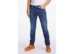 5-Pocket-Jeans BISON "BISON Jeans" Gr. 44, Länge 32, solid blue Herren Jeans von Bison