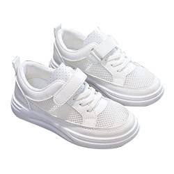 Bkazwe Unisex-Kinder Turnschuhe Leicht Mesh Straßenlaufschuhe Atmungsaktiv Hallenschuhe Mädchen Running Schuhe Walkingschuhe Trekking Leichtgewichts Modische Sneaker von Bkazwe