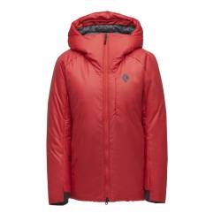 Black Diamond W Belay Parka, Coral Red, S von Black Diamond