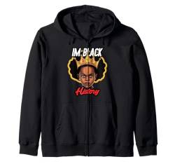 Black History Month Mädchen Kinder Afroamerikanisch Melanin BHM Kapuzenjacke von Black History Month African American Girls Women