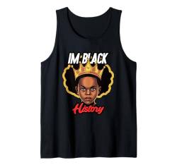 Black History Month Mädchen Kinder Afroamerikanisch Melanin BHM Tank Top von Black History Month African American Girls Women