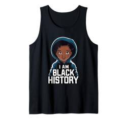 Black History Month Mädchen Kinder Afroamerikanisch Melanin BHM Tank Top von Black History Month African American Girls Women