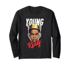 Black History Month Kinder Jungen Afroamerikaner BHM Langarmshirt von Black History Month Kids Boys