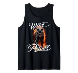 T-Shirt mit Panther Lovers Who Love Big Blake Cats für Damen und Herren Tank Top von Black Panther’s Inherent Strength and Prowes Tee