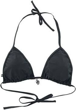 Black Premium by EMP Damen schwarzes Bikini Oberteil L von Black Premium by EMP