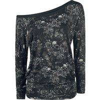 Black Premium by EMP Langarmshirt - Fast And Loose - M bis 5XL - für Damen - Größe 3XL - schwarz von Black Premium by EMP