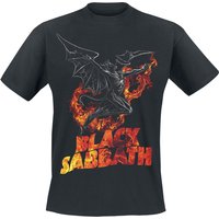 Black Sabbath T-Shirt - Burning Demon - S bis 3XL - für Männer - Größe XL - schwarz  - Lizenziertes Merchandise! von Black Sabbath