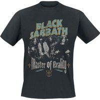 Black Sabbath T-Shirt - Master of reality - S bis 3XL - für Männer - Größe XXL - schwarz  - Lizenziertes Merchandise! von Black Sabbath