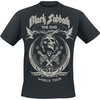 Black Sabbath T-Shirt - The End Grim Reaper - S bis 5XL - für Männer - Größe XL - schwarz  - Lizenziertes Merchandise! von Black Sabbath