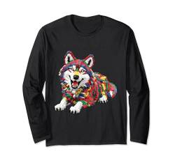 Master Builder Kinder Bausteine Wolf Brick Builder Langarmshirt von Block Building Birthday Boys Girls Clothes