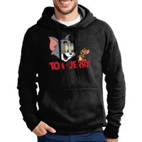 Blondie & Brownie Hoodie Herren Tom Jerry Cartoon Katze Maus Mit Kapuze von Blondie & Brownie