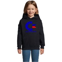 Blondie & Brownie Hoodie Kinder Jungen & Mädchen Commodore 64 Konsole Amige Super Retro Mit Kaputze von Blondie & Brownie