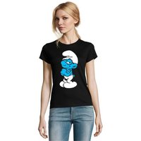 Blondie & Brownie T-Shirt Damen Schlaubi Schlumpf Schlümpfe Schlumpfine von Blondie & Brownie