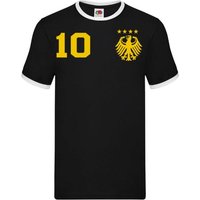 Blondie & Brownie T-Shirt Herren Deutschland Germany Sport Trikot Fußball Meister WM Europa von Blondie & Brownie