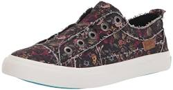 Blowfish Malibu Damen Spielen Sneaker, Leinwanddruck mit Blumenmuster, Schwarz, 37 EU von Blowfish Malibu