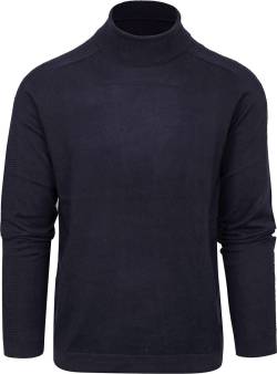 Blue Industry Rollkragenpullover Navy - Größe M von Blue Industry