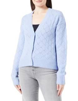 BLUE SEVEN Damen Strickjacke, Mittelblau, 42 von Blue Seven