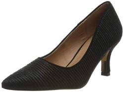 El Caballo Damen Tomares T-Spangen Pumps, Negro von Bluebags