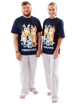 BlueY Pyjama für Erwachsene | Unisex Pyjamas für Männer und Frauen | Größen S bis XX Large | Offizielles Merchandise | Blau | Mittel von BlueY