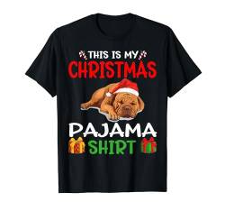 Niedlicher Boerboel Dog This is my Christmas Pyjama T-Shirt von Boerboel Christmas Pajamas & Nightgown .Co