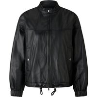 BOGNER Leder-Blouson Carol für Damen - Schwarz - 48 von Bogner