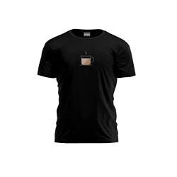 Bona Basics Men's BDTSBI-100476 T-Shirt, Black, L von Bona Basics