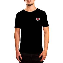 Bonateks Men's TRFSTB100789S T-Shirt, Black, S von Bonateks