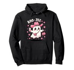 Boo Jee Gruselige Kuh Geist Rosa Halloween Kürbis Damen Mädchen Pullover Hoodie von Boo Jee Spooky Cow Ghost Pink Halloween Pumpkin