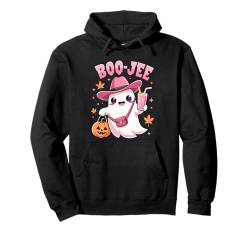 Cute Boo Jee Ghost Halloween Kürbis Rosa Kuh Geist Gruselig Pullover Hoodie von Boo Jee Spooky Cow Ghost Pink Halloween Pumpkin