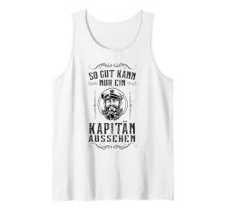 Herren So gut kann nur ein Kapitän aussehen Kapitän Boot Tank Top von Boot & Segelboot Geschenkidee