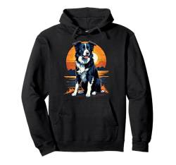 Border Collie Art Herren Damen Border Collie Pullover Hoodie von Border Collie Ajeli