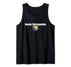 Bosna i Hercegovina Bosnien Bosnische Flagge Bosnier Tank Top von Bosnisch Bosna Hercegovina Stolz Bosnien Geschenke