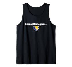 Bosna i Hercegovina Bosnien Vintage Bosnische Flagge Bosnier Tank Top von Bosnisch Bosna Hercegovina Stolz Bosnien Geschenke