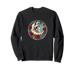 Weihnachten Pinup Illustration Sexy Xmas Pinups Kunst Pinup Mädchen Sweatshirt von Boss Bubb