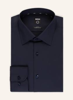 Boss Hemd Hank Slim Fit blau von Boss